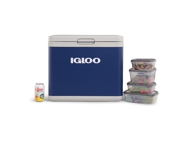 Igloo -ih45 - compressor & thermo elektrische koelbox - 43l - 12/230v - blauw - afbeelding 1 van  3