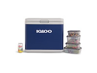 Igloo -ih45 compressor & thermo elektrische koelbox 43l - 12/230v blauw - afbeelding 1 van  3