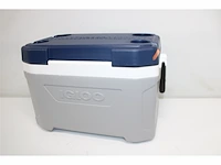 Igloo maxcold 54qt koelbox 51 liter kunststof asgrijs/blauw - afbeelding 4 van  5