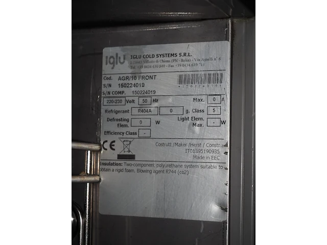 Iglu cold systems s.r.l. - afbeelding 7 van  7