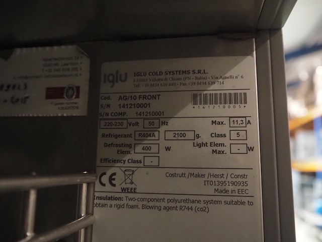 Iglu cold systems s.r.l. - afbeelding 6 van  6