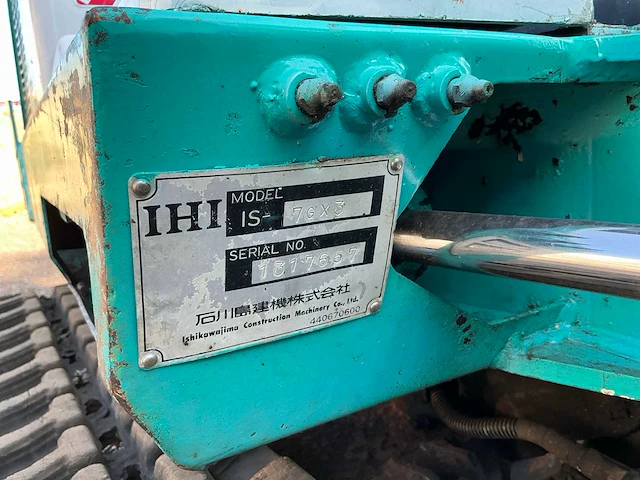 Ihi 7gx3 minigraafmachine - afbeelding 9 van  12