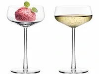 Iitala cocktailglazen essence cocktailglas - 31 cl - helder - 2 stuks (2x) - afbeelding 1 van  2