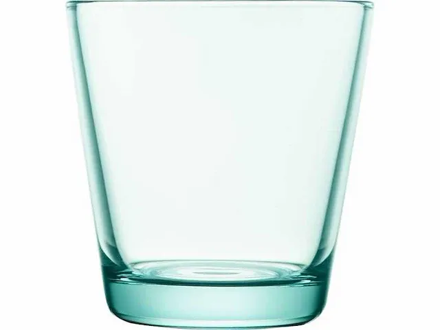 Iitala glazen kartio glas - 21 cl - watergroen - 2 stuks (2x) - afbeelding 1 van  2