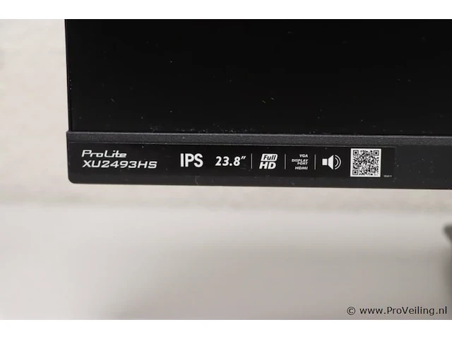 Iiyama ips monitor type prolite xu2493hs - 23,8" - 2 stuks - afbeelding 2 van  7