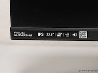 Iiyama ips monitor type prolite xu2493hs - 23,8" - 2 stuks - afbeelding 2 van  7