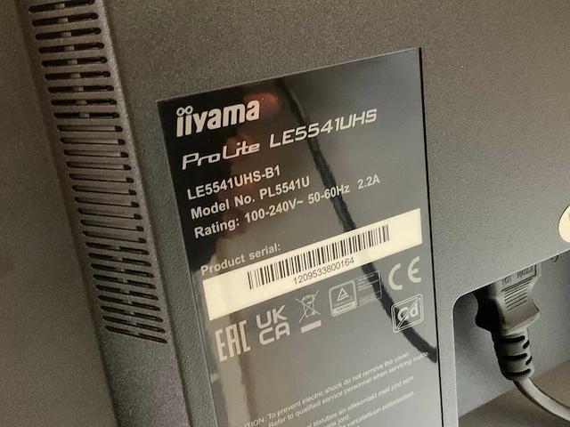 Iiyama le5541uhs-b1 55” televisie - afbeelding 5 van  6
