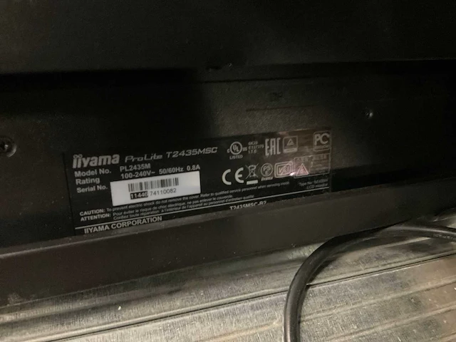Iiyama pl2435m monitoren (2x) - afbeelding 1 van  2