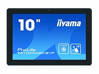Iiyama prolite tw1023ascb1p touch screenmonitor 256 cm (10.1") 1280 x 800 pixels zwart - afbeelding 1 van  5