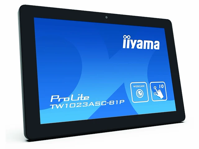 Iiyama prolite tw1023ascb1p touch screenmonitor 256 cm (10.1") 1280 x 800 pixels zwart - afbeelding 2 van  5