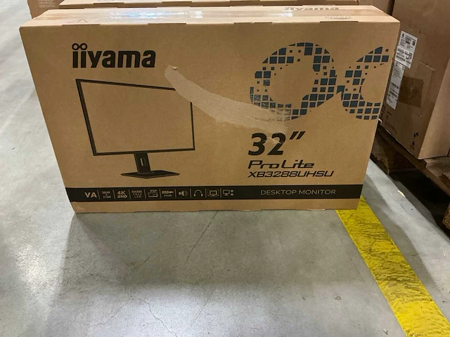 Iiyama prolite xb3288uhsu desktop monitor 32’’ - afbeelding 1 van  2