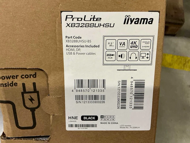 Iiyama prolite xb3288uhsu desktop monitor 32’’ - afbeelding 2 van  2
