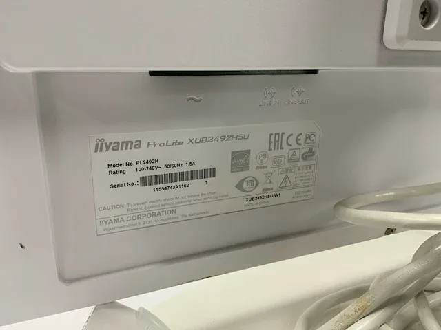 Iiyama prolite xub2492hsu - afbeelding 4 van  4