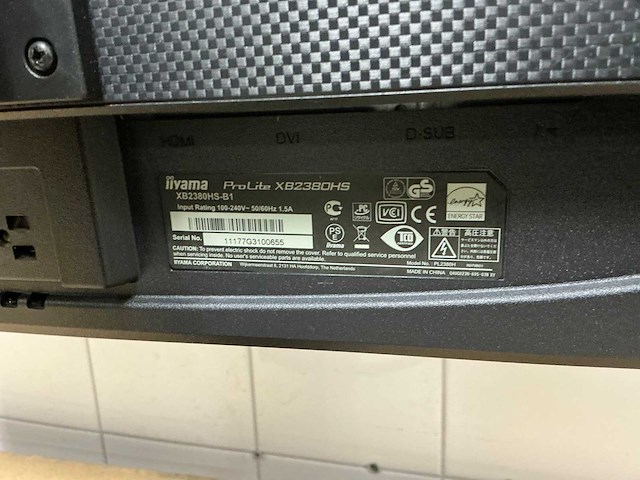 Iiyama xb2380hs monitor - afbeelding 5 van  5