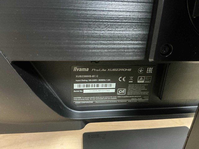 Iiyama xub2390hs monitor - afbeelding 3 van  4
