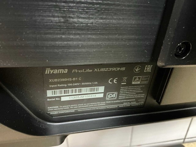 Iiyama xub2390hs monitor - afbeelding 3 van  4