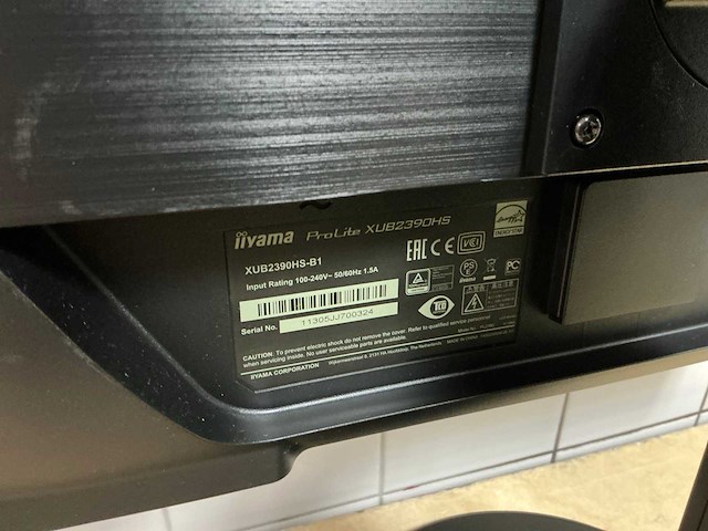 Iiyama xub2390hs monitor - afbeelding 3 van  4