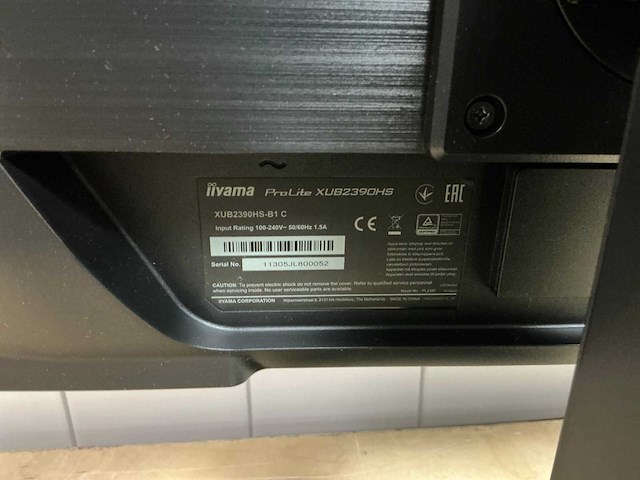 Iiyama xub2390hs monitor - afbeelding 3 van  4
