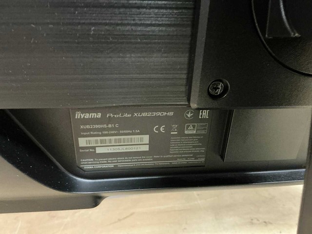 Iiyama xub2390hs monitor - afbeelding 3 van  4