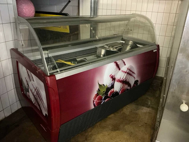 Ijs verkoop vitrine presentatie vitrine - afbeelding 1 van  15