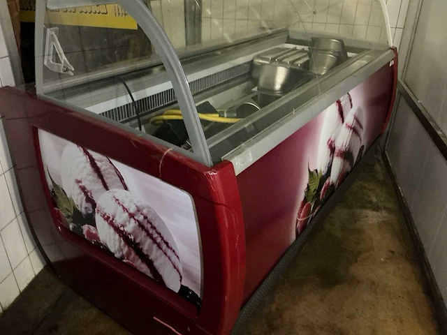 Ijs verkoop vitrine presentatie vitrine - afbeelding 9 van  15