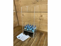 Ijshoorntjes houder rvs/plexiglas - afbeelding 2 van  9