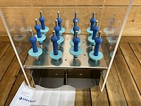Ijshoorntjes houder rvs/plexiglas - afbeelding 3 van  9