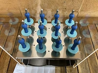 Ijshoorntjes houder rvs/plexiglas - afbeelding 5 van  9