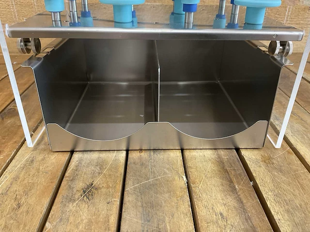 Ijshoorntjes houder rvs/plexiglas - afbeelding 6 van  9