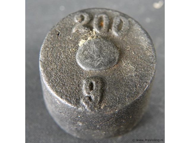 Ijzeren gewicht - afbeelding 2 van  3