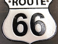 Ijzeren schild route 66 - afbeelding 1 van  5