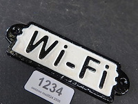 Ijzeren schild wi-fi - afbeelding 1 van  5