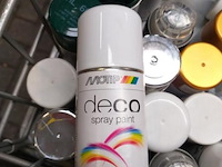 Ijzeren verkoopbak incl. spuitbusjes - afbeelding 3 van  4