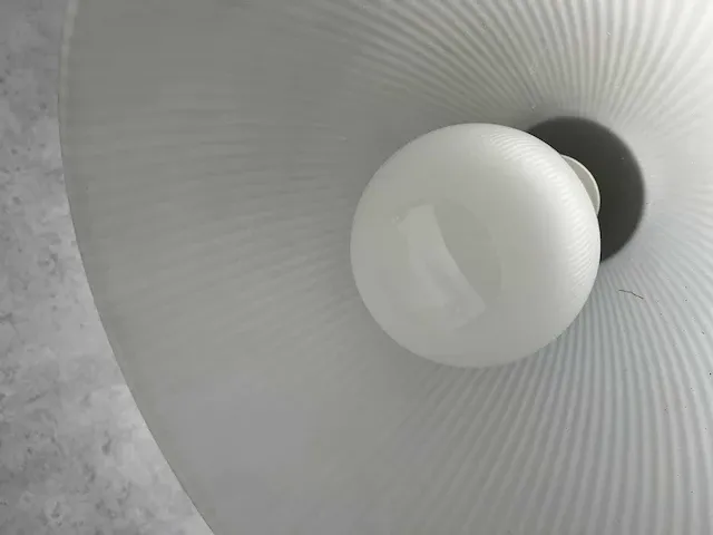 Ikea - glazen hanglamp ø35 (3x) - afbeelding 5 van  8