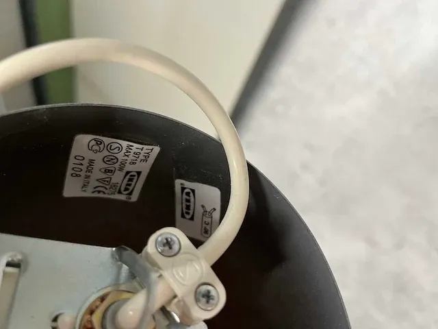 Ikea - glazen hanglamp ø35 (3x) - afbeelding 7 van  8