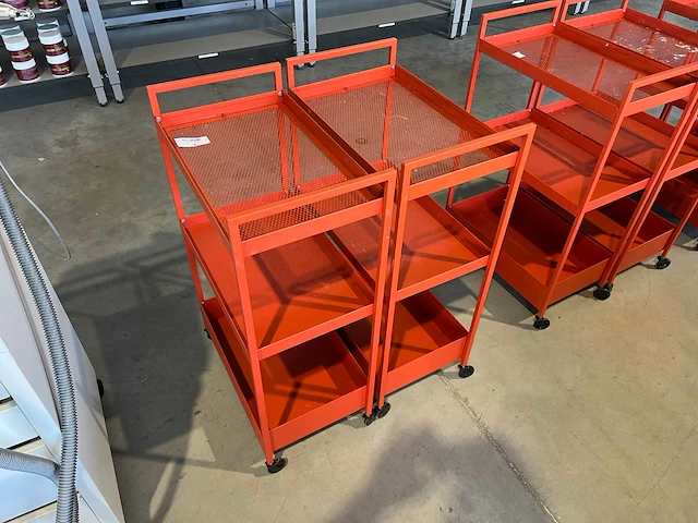 Ikea - nissafors - trolley (2x) - afbeelding 1 van  1