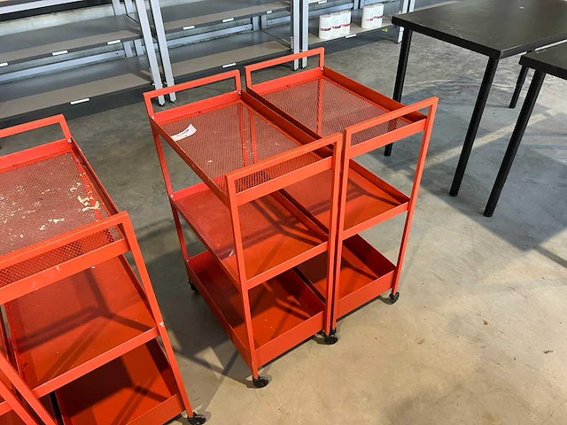 Ikea - nissafors - trolley (2x) - afbeelding 1 van  1