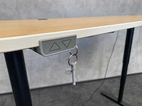 Ikea bekannt - elektrisch zit/sta bureau 160x80 - afbeelding 5 van  12