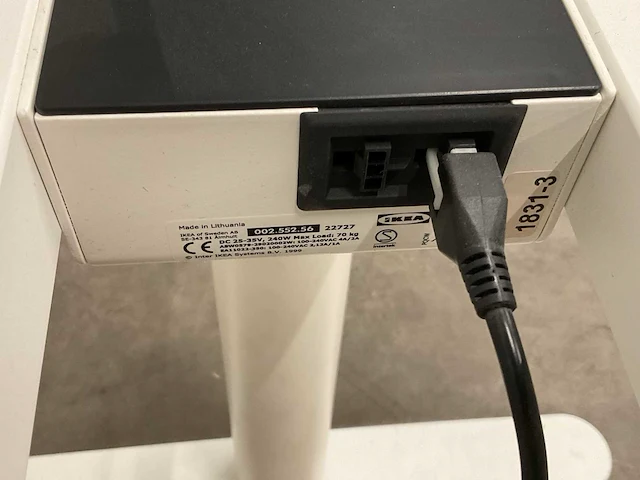 Ikea elektrisch zit-sta bureau onderstel (2x) - afbeelding 3 van  4