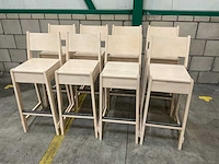Ikea norråker barkruk (8x) - afbeelding 1 van  3