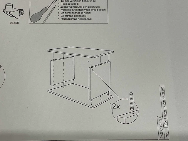 Ikea pax 100 cm kast element (24x) - afbeelding 5 van  5