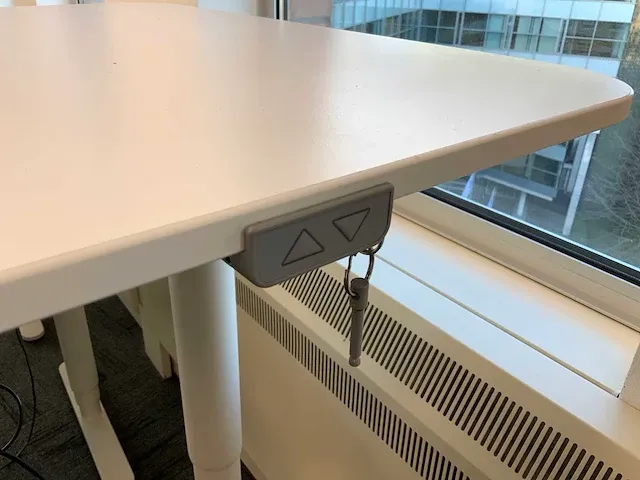 Ikea zit/sta bureautafel (8x) - afbeelding 9 van  9