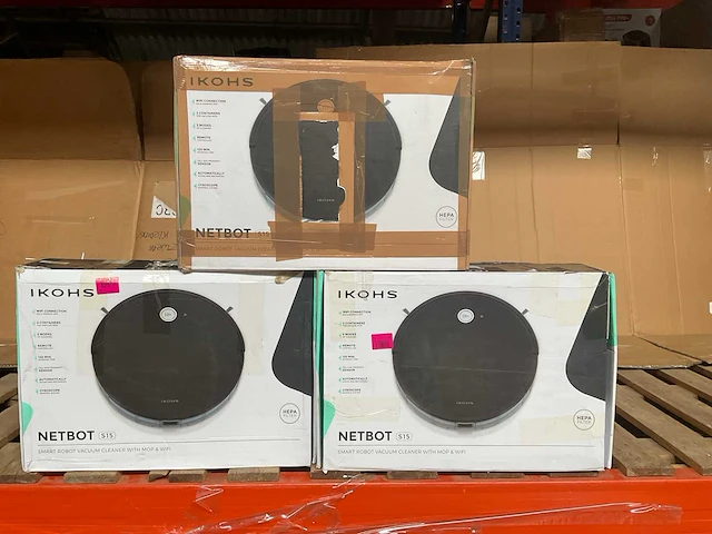 Ikohs netbot s15 robotstofzuiger (3x) - afbeelding 2 van  6