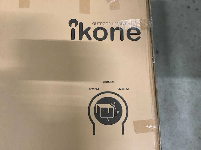 Ikone 210x100x75cm tuintafel (2x) - afbeelding 4 van  4
