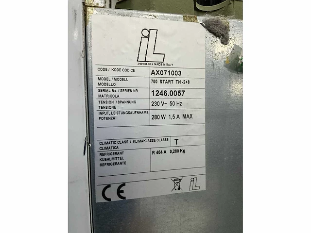 Il ax071003 rvs koelkast - afbeelding 6 van  6