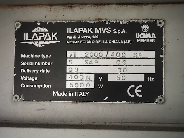 Ilapak mvs s.p.a. - afbeelding 11 van  27