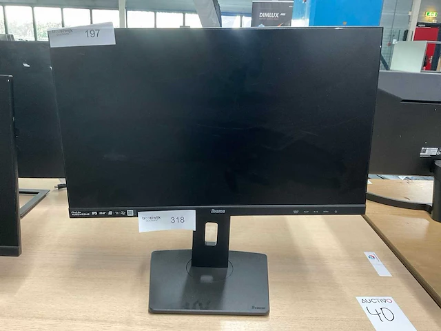 Ilyama xub2493hs monitor (2x) - afbeelding 4 van  9