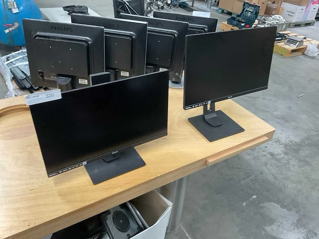 Ilyama xub2494hsu monitor (2x) - afbeelding 5 van  10