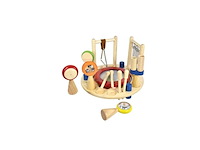 I'm toy houten muziekcenter regenboog - afbeelding 1 van  1