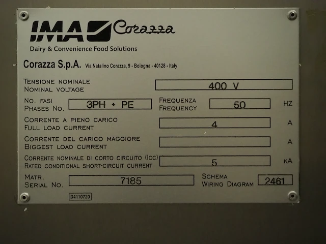 Ima corraza spa - afbeelding 9 van  26